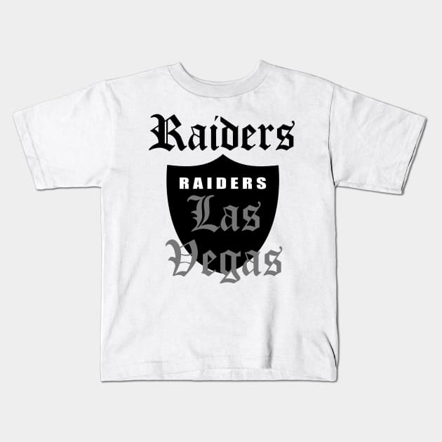 Raiders Las Vegas! Kids T-Shirt by Profi